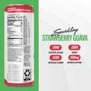C4 Smart Energy Drink - Sugar Free Performance Fuel & Nootropic Brain Booster, Coffee Substitute or Alternative | Strawberry Guava 12 Oz - 12 Pack (EXP 06/01/26)
