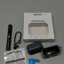 Inesore for Airpods 4 Case with Lock,Compatible with Airpods 4 with Active Noise Cancellation Cases,Classic Cool Funny Game Console Air pods4 Case Cover for Men Boy with Cleaner Kit(Black)