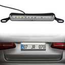 BFXM LED License Plate Light 12 V DC Universal License Plate Lights, Waterproof Tag Lamp Assembly Replacement LED Plate Light for Car Trailer UTV ATV Truck RV Boat