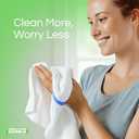 Towels N More 24 Pack 16x19 Bar Mop Towels High Absorbent Cotton Reusable Kitchen Towels - Quick Drying Towels for Chef, Cook, Home, Restaurant, Bar Glass Cleaning Towels (24, Blue Stripe)