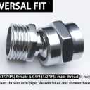 shower head Swivel ball adapter,hand shower rotate povit shower arm extension connector,ORB/oil rubbed bronze