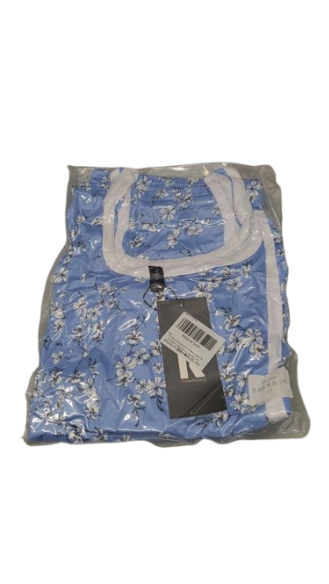 PrinStory Womens Pajamas Sets Lounge Sets for Women Sleeveless Pajama Set 2 Piece Pjs Soft Loungewear with Pockets, 2XL