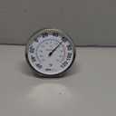 5 Indoor Outdoor Thermometer - Analog Thermometer gauges for Temperature Updated, Round Dial Metal Wall Thermometers Large Numbers for Home, Patio, Room, Greenhouse, Garage, Decorative