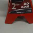 Jack Boss Jack Stands Low Profile 2 Ton(4000 LBs) Lifting Car Stand, Fit Use for Cars Automotive Small Vehicles, 2 Pack