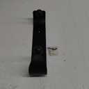 Wood Grip | Contemporary Paper Towel Holder Under Cabinet | Paper Towel Holder Countertop (Matte Black)