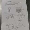 Garvee 10'x10' Pop-Up Canopy Tent with 4 Sidewalls - Portable Instant Commercial Canopy with Stakes, Ropes & Sandbags for Market, Patio & Camping, Black