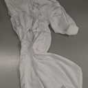 Peomeise Stretch Spandex Folding Chair Cover for Wedding Party Dining Banquet Event (White, 6pcs)