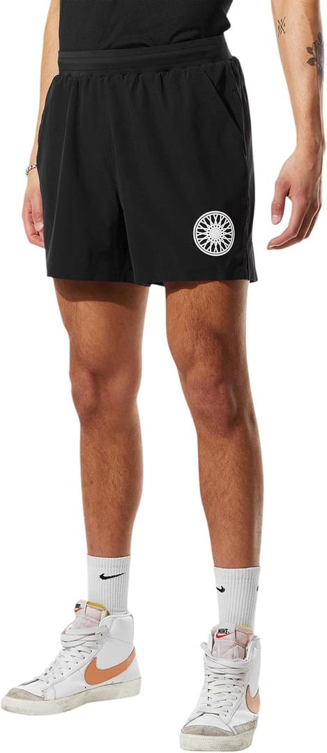 Yellow By SoulCycle Men's 5" Speed Short with Wheel (X-Large, Black)