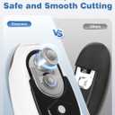 Auto Stop Electric Can Opener - Rechargeable Can Openers Smooth Edge for Seniors,One Touch Cut Opener Handsfree for Kitchen Portable for Any Size Cans