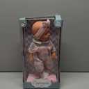 Enjoyin 12'' Baby Doll in Gift Box with Pink Cloths, Pacifier, 13''x13'' Microfabric Blanket, and Feeding Bottle. Gift Idea for Ages 3+