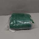 Homaxy 100% Cotton Terry Kitchen Towels(Dark Green, 13 x 28 inches), Checkered Designed, Soft and Super Absorbent Dish Towels, 6 Pack