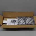 BAYKA Wall Mounted Floating Shelves, Wood Floating Wall Shelf for Books & Decor, Small Space-Saving Display & OrganizerBlackSet of 4 (16-inch Mixed)