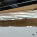 LazBlinds No Tools No Drill 1" Vinyl Mini Blinds, Cordless Blinds for Windows, Light Filtering Horizontal Window Blinds & Shades, 33 1/2" W x 48" H, Cream