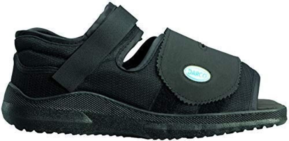 Darco 76656 Med-Surg Shoe, Post op Shoes for Broken Toe, Medical Walking Shoes, Cast Foot Brace for Foot Surgery Operation, Women's, Large