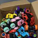 SUNPROUND 24 Pack Monster Truck Toys for Kids, Mini Push and Go Friction Cars Bulk, Party Favors, Goodie Bag Stuffers, Classroom Prizes, Birthday Gifts for Boys and Girls