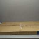 Huuger L Shaped Desk, 47 Inches Computer Desk with Reversible Storage Shelves, Gaming Corner Home Office Writing Study with Metal Frame, Black