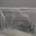 Hasipu Vanity Mirror with Lights, 32" x 24" LED Makeup Mirror, Lighted Makeup Mirror with Dimmable 3 Modes, Touch Screen Control Vanity Mirror Square White