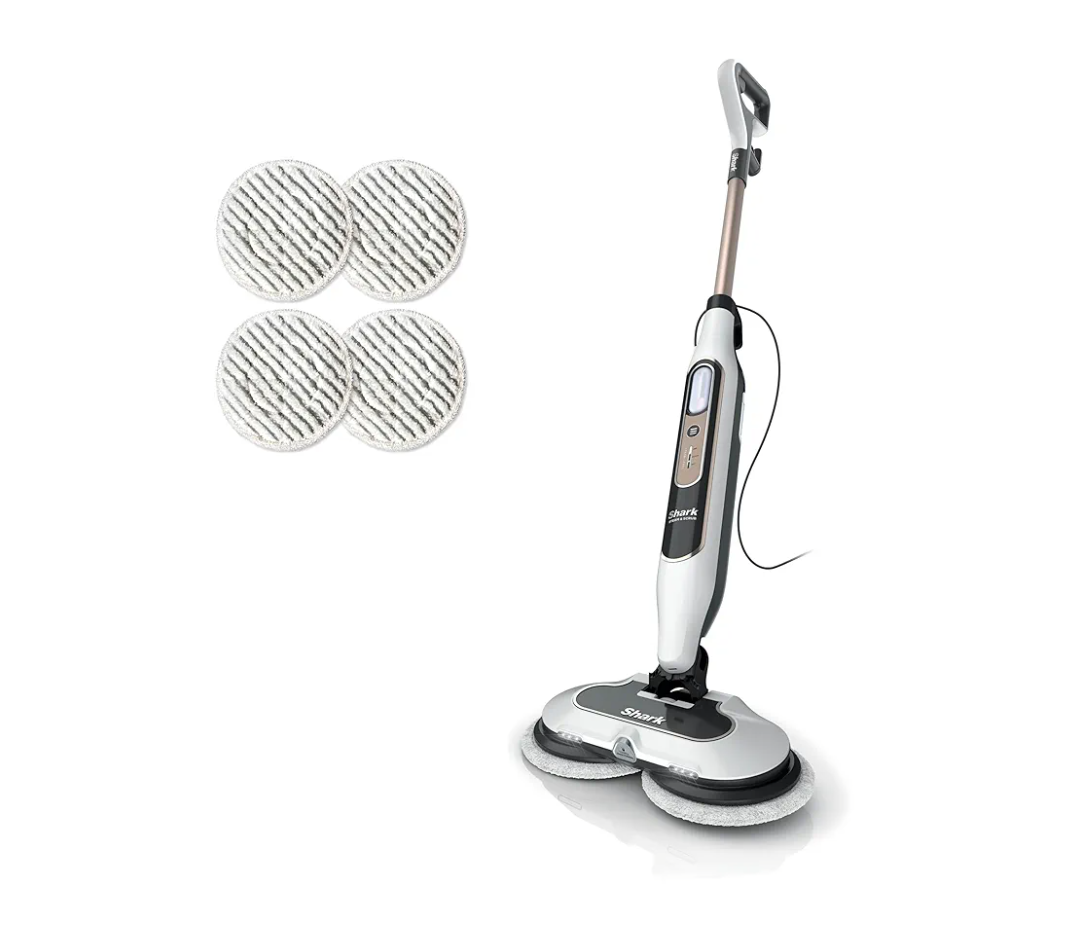 Shark Steam & Scrub with Steam Blaster Technology All-in-One Hard Floor Steam Mop with 3 Steam Modes & LED Headlights S8201