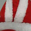 EXPAWLORER Christmas Dog Hoodie - Santa Claus Christmas Costume Outfit, Pet Winter Sweater Coat, Puppy Party Clothes Apparel for Small Medium Dogs S