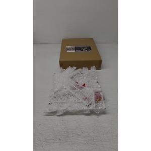 HOURLEEY Christmas Decoration Outdoor 60 Light Up Deer Family, 3-Piece Set 2D Waterproof Plug in Reindeer for Yard Patio Lawn Garden Party Decor 49 x 33 Inch-Large(Warm White)