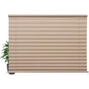 LUCKUP RV Blinds for Camper Window Blackout RV Shades Curtains 50" W x 32" L w/Aluminum Foil, RV Pleated Shades for Travel Trailer Window, Cappuccino