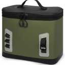 Soft Cooler - Insulated Leak-Proof Cooler Bag， Ice Chest Portable Ice Chest for Camping, Beach, Travel, Picnic, Fishing  (12Cans)