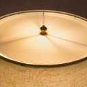 Round Lampshade Diffuser, 18.5" Diameter with 3/8" Center Hole Diffuser Lamp Shade for Drum Style Lampshades Pendants Softening Light, Frosted White Acrylic, Fits 19" Openings