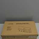 Mail Organizer for Wall Mount  Key Holder with Shelf Includes Letter Holder and Hooks for Coats, Dog Leashes  Rustic Wood with Flush Mounting Hardware (16.5 x 8.7 x 3.5) (Black)