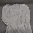 IN'VOLAND Womens Plus Size Long Sleeve Shirts V Neck Basic Tee Tops Loose Fit Fall Outfits for Women 5X White