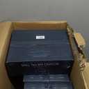 Hearth & Harbor 8 oz. Tin Jars for Candle Making - 120 Pack DIY Candle Containers with Lids - Bulk Tin Storage for Candles