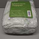 Niagara Sleep Solution Ultra Soft King Size Mattress Topper - Viscose Made from Bamboo Pillow Top Mattress Pad for Back Pain Relief - Naturally Cooling for Hot Sleepers, Green