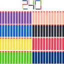 240 Pcs Colorful Refill Darts Bullets Ammo Pack for Nerf N-Strike Elite Series Blasters