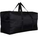 Extra Large Storage Duffle Bag with Zippers and Handles, Big Foldable Duffle Bag for Travel