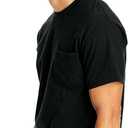 Hanes Men's Beefy Short Sleeve Pocket Tee, Smoke Gray, X-Large