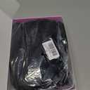 AISI HAIR Black Wig for Women, Long Wavy Lace Hairline Middle Part Synthetic Heat Resistant Wig for Daily Party-26 Inch