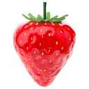Woration 13inch Artificial Large Red Strawberry Oversize Fake Fruit Simulation Decoration for Home Kitchen Table Party Festivals Christmas Display