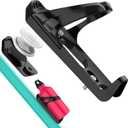 DDJ Air tag Bike Water Bottle Holder, Waterproof Air Tag Mount Hidden GPS Tracker Anti-Theft, Bicycle Bottle Cages with Safety Screw Tool, Universal Drink Cup Holder for Road MTB Bikes
