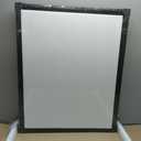 36 Graded Sports Card Display Case - Baseball Card Display Frame Lockable for, Football, Basketball, Hockey & Trading Cards - UV Protection & Clear Acrylic, Black