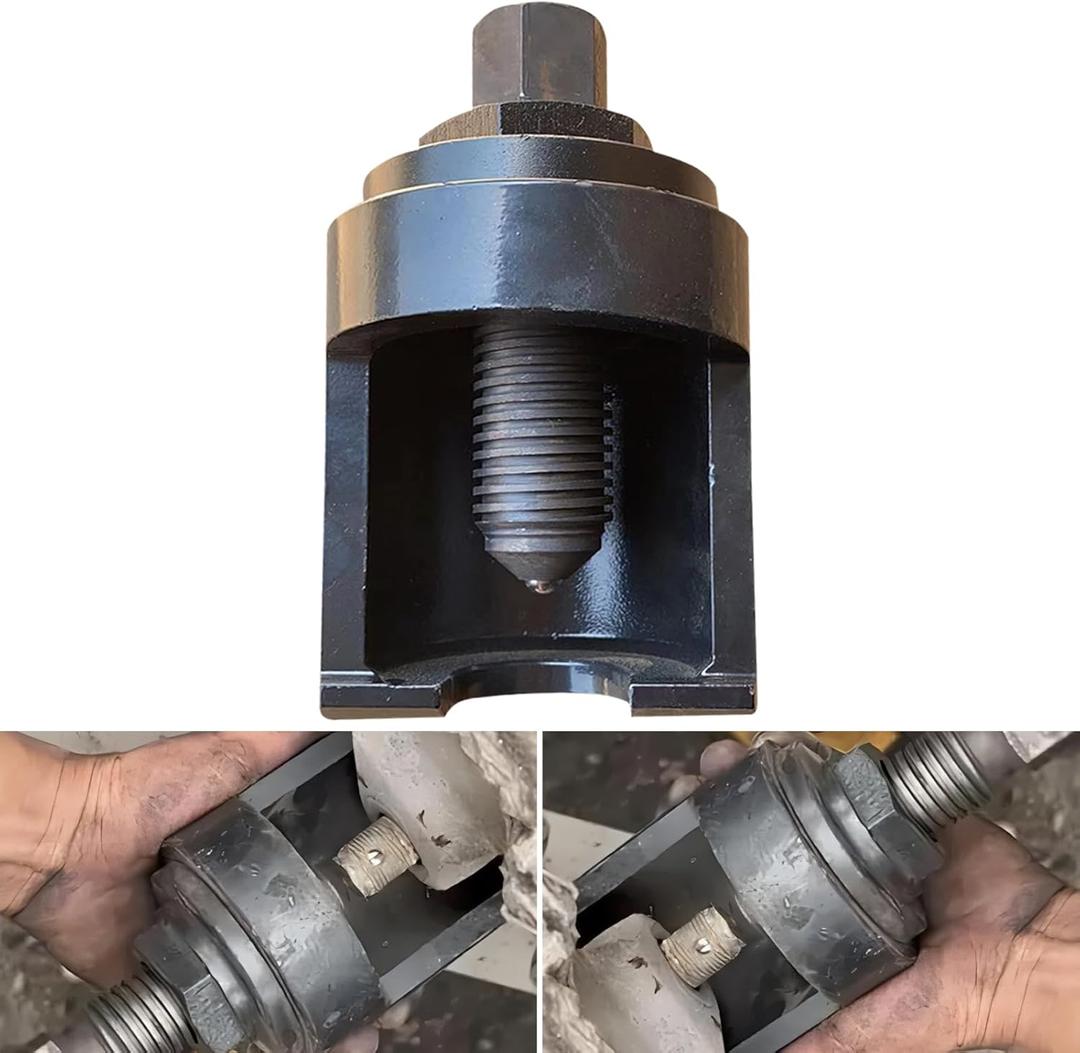 Truck Ball Joint Separator, Heavy Duty Universal Ball Joint Removal Tool, 36mm Forks Ball Joint Puller, One Piece Molding, Top Bead Design Suitable for Most Truck, Semi-Truck and Bus