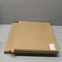 TOPSKINOY Clear Acrylic Cutting Board, 17.7x13.7 Inch with Counter Lip, Non Slip for Kitchen Utensils, 2 pieces