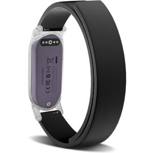 Silicone Magnetic Wristband for Plaud Notepin AI Voice Recorder, Plaud NotePin Accessory(Strap Only) - (black)