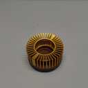 Teapot Warmer, Aluminum Tea Warmer with Wooden Base, Candle Heater for Heating Tea, Coffee, Milk, Food,Camping and Traveling, Universal Teapot Heater (Small-with Wooden Base)