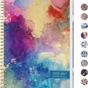 Monthly Planner 2025-2027, 2 Year Months Planner Calendar 2025-2027, July 2025 - June 2027, 7" x 10", 25-27 Monthly Calendar Planner, Perfect for School Office Home Planning - Color Splash