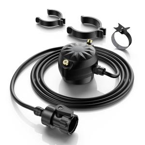 for Shark FlexBreeze Fan Instacool Hose Attachment Compatible with Flex Breeze Misting Fan FA20XMIST FA222 FA202 Lower Temperature and Double Reinforcement Design (Double Clasp and Velcro)