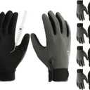 TAILI 4 Pairs Level 2 Needlestick, Level 5 Puncture Resistant Work Gloves, Feather-Light Comfort, Grip Enhanced A2 Cut Resistant Safety Gloves for Gardening, Breathable and Touchscreen Compatible, S