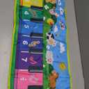 FOKI Floor Piano Mat for Toddlers, Sensory Educational Dancing Musical Keyboard Carpet Toy, Animal Sounds Touch Playmat Blanket, for 1 to 5 Years Old Boy and Girl