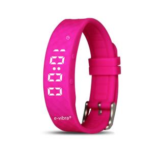 Potty Training Watch - Rechargeable Silent Vibrating Watch - Medical Reminder Wristband - with Timer and 15 Daily Alarms (Pink) (Small)