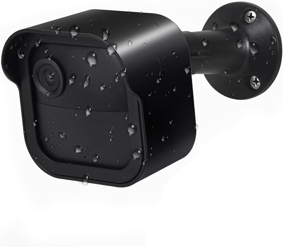 Wall Mount for Blink Outdoor Camera, Weatherproof Protective Housing with Charging Cutout for All-New Blink Outdoor 4 (4th Gen) & (3rd Gen), 360 Adjustable Bracket for Blink Security Camera System (1Pack)