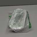 Tbestmax 10 Pcs Clear Cosmetic Bags Small Makeup Bags Portable Waterproof Travel Toiletry Bags Organizer White, 7.5"x 4.8"x 2.3"