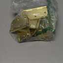 Door Hinges Satin Brass 3.5 Inch x 3.5" Interior Gold Door Hinges for Doors 18 Pack Brushed Brass Door Hinge 3-1/2" Rounded 5/8" Radius Corners Bedroom Residential Standard Indoor Door Hardware Hinge